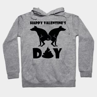 Happy Valentine Dog Poop Hoodie